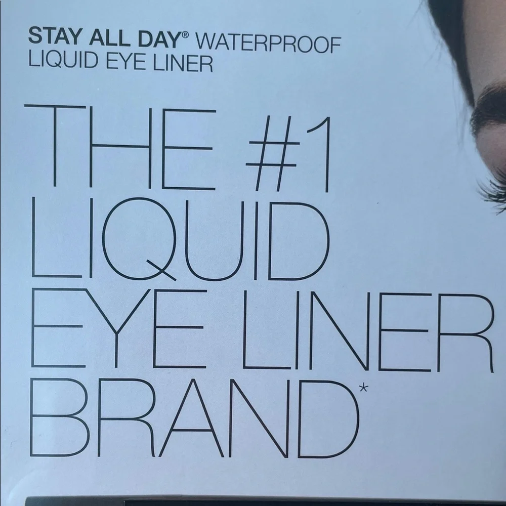Stila Waterproof Liquid Eyeliner — Black 2 pack